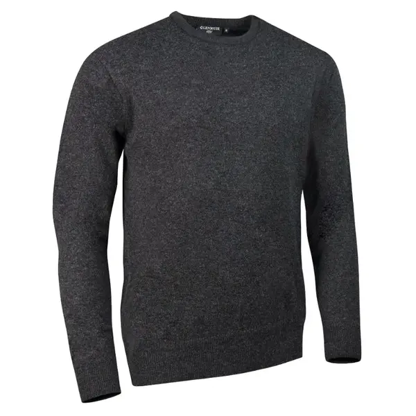 Glenmuir Mens Morar Lambswool Crew Neck Sweater